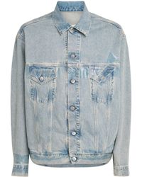 Maison Margiela - Distressed Denim Jacket - Lyst