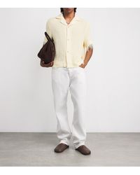 Séfr Mate Short Sleeve Shirt in White for Men | Lyst