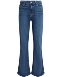 PAIGE - Stretch-Denim Laurel Canyon Bootcut Jeans - Lyst