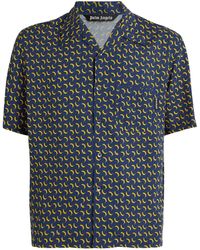 Palm Angels - Banana Print Bowling Shirt - Lyst