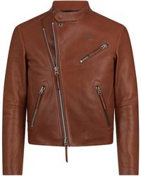 Tom Ford - Leather Biker Jacket - Lyst