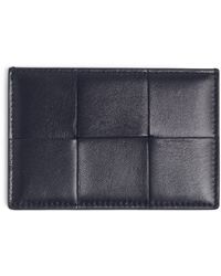 Bottega Veneta - Leather Intreccio Card Holder - Lyst