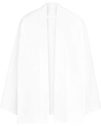 Alaïa - Cotton Poplin Reverse Jacket - Lyst
