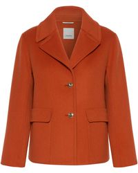Max Mara - Virgin Wool Single-Breasted Jacket - Lyst