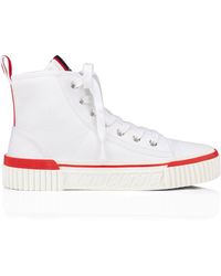 Christian Louboutin - Pedro Donna High-top Sneakers - Lyst