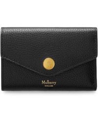 Mulberry - Leather Folded Multi-Card Wallet - Lyst