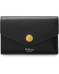Mulberry - Leather Folded Multi-Card Wallet - Lyst