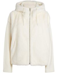 Yves Salomon - Knit Mink-fur Hooded Jacket - Lyst