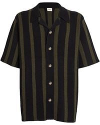 Nanushka - Terry-knit Striped Shirt - Lyst