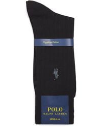 Polo Ralph Lauren - Egyptian Cotton-Blend Polo Pony Socks - Lyst
