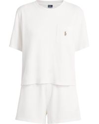 Polo Ralph Lauren - Cotton Polo Bear Pyjama Set - Lyst