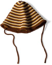 Miu Miu - Crochet Stripe Hat - Lyst
