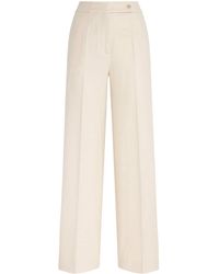Colombo - Cashmere Straight Tailored Trousers - Lyst
