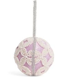 Harrods - Velvet Embellished Bauble - Lyst