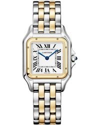 Cartier - Medium And Stainless Steel Panthère De Watch - Lyst