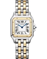 Cartier - Medium And Stainless Steel Panthère De Watch - Lyst