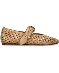 Zimmermann - Calf Leather Helix Ballet Flats - Lyst