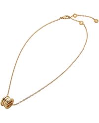 BVLGARI - And Diamond B.Zero1 Necklace - Lyst