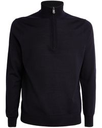 Bogner - Virgin Wool Quarter-zip Sweater - Lyst