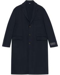 Gucci - Wool Single-breasted Coat - Lyst