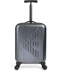 Emporio Armani - Logo Suitcase (56cm) - Lyst