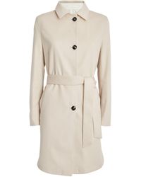 Kiton - Cashmere Reversible Trench Coat - Lyst