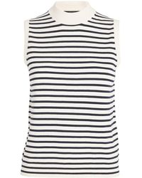 Weekend by Maxmara - Striped Sleeveless Top - Lyst