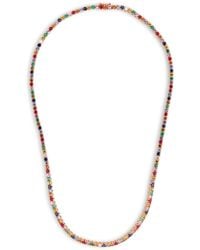 Anita Ko - Diamond And Sapphire Hepburn Necklace - Lyst