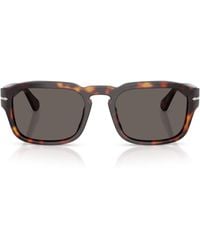Persol - Tortoiseshell Pillow Sunglasses - Lyst