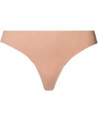 Hanro - Invisible Cotton Thong - Lyst