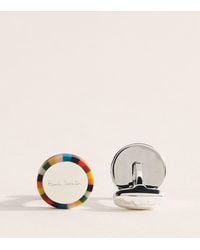 Paul Smith - Signature Stripe Edge Cufflinks - Lyst