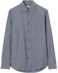 Burberry - Cotton-Blend Chambray Ekd Shirt - Lyst