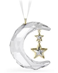 Swarovski - Holiday Magic Moon Ornament - Lyst