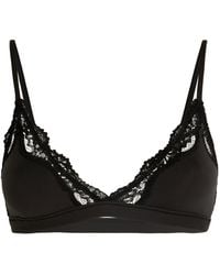 Skims - Fits Everybody Lace-Trim Triangle Bralette - Lyst