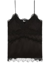 The Kooples - Lace-detail Cami Top - Lyst