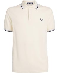 Fred Perry - Cotton Twin Tipped Polo Shirt - Lyst