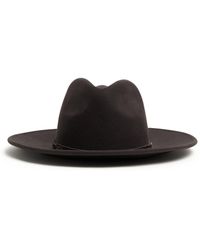 Barbour - Wool Tack Fedora - Lyst