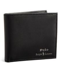 Polo Ralph Lauren - Leather Logo Bifold Wallet - Lyst