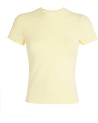 GOOD AMERICAN - Super-Stretch Baby T-Shirt - Lyst