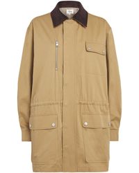 FRAME - Cotton Twill The Safari Jacket - Lyst