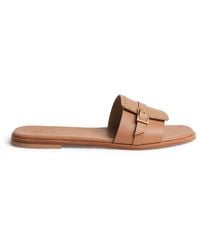 Eleventy - Leather Embellished Sandals - Lyst