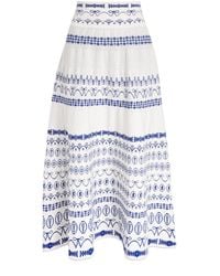 Molli - Jacquard-Knit Midi Skirt - Lyst