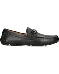 Ferragamo - Leather Parigi Driving Shoes - Lyst