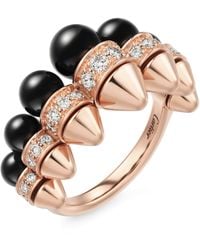 Cartier - Onyx And Diamond Clash De Ring - Lyst