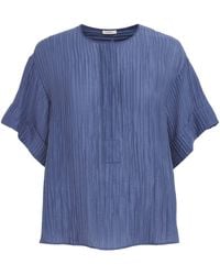 JOSEPH - Crinkled Yani Blouse - Lyst