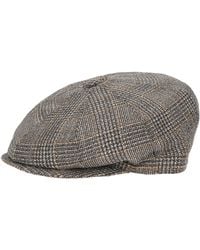 Borsalino - Wool Cesare Flat Cap - Lyst