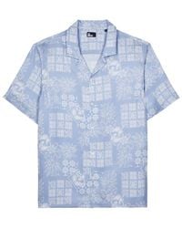 The Kooples - Patterned Short-sleeve Shirt - Lyst