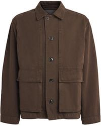 Lemaire - Broken Twill Boxy Jacket - Lyst