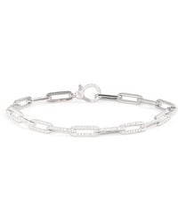 SHAY - And Diamond Pavé Link Bracelet - Lyst