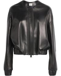 KHAITE - Leather Cordan Jacket - Lyst